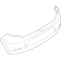 Orig. Renault Stossf&auml;ngerverkleidung 850108510s