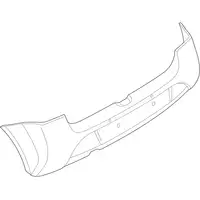 Orig. Renault Stossf&auml;ngerverkleidung 850109039r