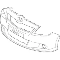 Orig. Toyota Stossf&auml;nger Verkleidung 521190f917