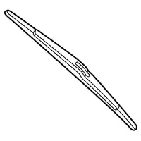 Orig. Toyota Scheibenwischerblatt Hinten 8524247020