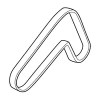 Orig. Fiat Hauptriemen 73501904