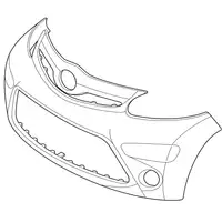 Orig. Toyota Stossf&auml;nger Verkleidung