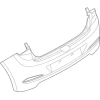 Orig. Hyundai Stossf&auml;ngerverkleidung 86610c8030