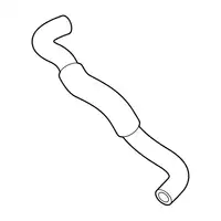 Orig. Hyundai K&uuml;hlerschlauch Oben 254112e350