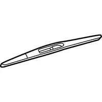 Orig. Hyundai Scheibenwischerblatt Hinten 988202b001