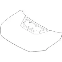 Orig. Hyundai Deckel Vorn 66400j9000