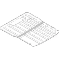 Orig. Renault Kofferraumwanne 8201395219