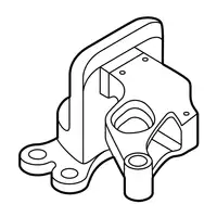 Orig. Renault Motortr&auml;ger 112105034r