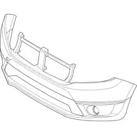 Orig. Renault Stossf&auml;nger Verkleidung 620226857r