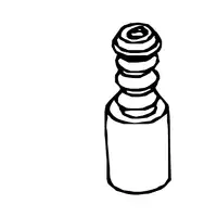 Orig. Renault Staubmanschette Stossd&auml;mpfer 7700428440