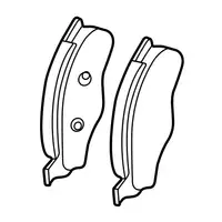 Orig. Renault Bremsklotzsatz 410609323r