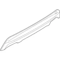 Orig. Hyundai Abdeckung Stossf&auml;nger 86665d7100