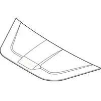 Orig. Hyundai Blende Hinten 86490j9ib0