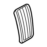 Orig. Renault Belag Bremspedal 465312812r