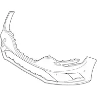 Orig. Renault Stossf&auml;nger Verkleidung 601980183r