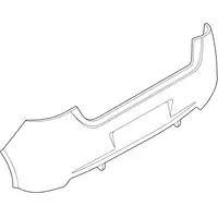 Orig. Toyota Stossf&auml;ngerverkleidung