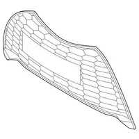 Orig. Toyota Luftgitter Unten 531020d200