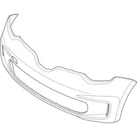 Orig. Renault Stossf&auml;nger Verkleidung 620221826r