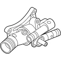 Orig. Renault Thermostatgeh&auml;use Mit Thermostat 110608920r