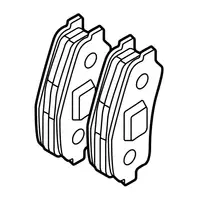 Orig. Mazda Bremsklotzsatz Ghy13328z9c