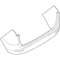 Orig. Renault Stossf&auml;ngerverkleidung 850222896r