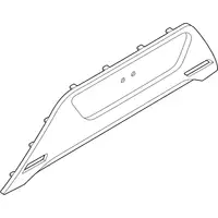 Orig. Toyota Abdeckung Stossf&auml;nger