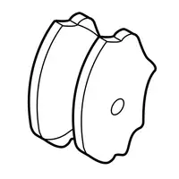 Orig. Toyota Bremsklotzsatz 04465yzzcn