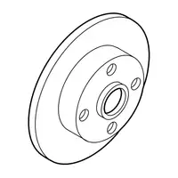 Orig. Toyota Bremsscheibe Satz Su001a8514