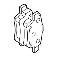 Orig. Toyota Bremsklotzsatz 04466yzzc6