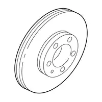 Orig. Renault Bremsscheibensatz 7711948132