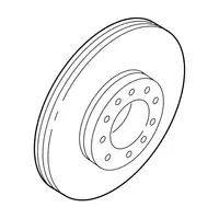 Orig. Renault Bremsscheibe 7711948136