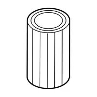 Orig. Fiat Luftfiltereinsatz 1310636080