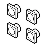 Orig. Land Rover Halter Abstand-sensor Vorne Vub503800lml