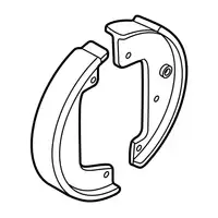 Orig. Hyundai Handbremsbackensatz (2 St&uuml;ck) 583501ha00