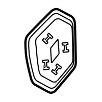 Orig. Renault Tr&auml;ger Emblem 628950003r