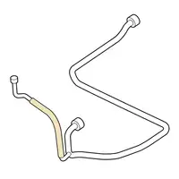 Orig. Renault Verdampferschlauch Auslass 924805422r