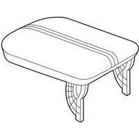Orig. Toyota Mittelarmlehne Komplett 5892042020c1