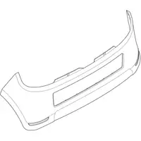 Orig. Renault Stossf&auml;ngerverkleidung 850224825r