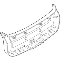 Orig. Toyota Verkleidung Heckt&uuml;re/-klappe Unten