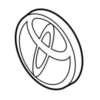 Orig. Toyota Emblem (stossf&auml;nger Vorn) 90975w2003