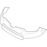 Orig. Toyota Stossf&auml;nger Verkleidung Oben