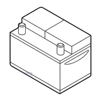 Orig. Jaguar Batterie Hinten