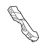 Orig. Renault Stossf&auml;ngerhalteplatte 620500787r