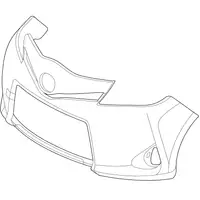 Orig. Toyota Stossf&auml;nger Verkleidung 521190u905