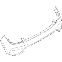 Orig. Hyundai Stossf&auml;nger Verkleidung Oben 86610k4ab0as