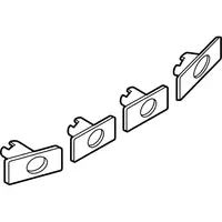 Orig. Renault Halter Abstand-sensor Kit Hinten 284529768r