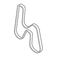 Orig. Hyundai Hauptriemen 252124a700