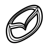 Orig. Mazda Firmenemblem D11b51730