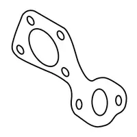 Orig. Toyota Auspuffkr&uuml;mmerdichtung