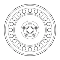 Orig. Renault Felge Vorn 403009235r